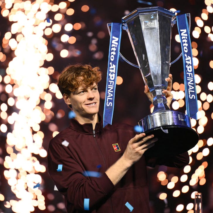 Jannik Sinner / Photocall trophée Finales ATP Turin Jannik Sinner / Photocall trophée Finales ATP Turin