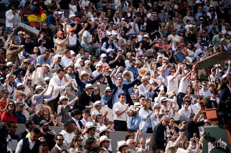 Spectateurs / Finale Roland-Garros 2025 Spectateurs / Finale Roland-Garros 2025