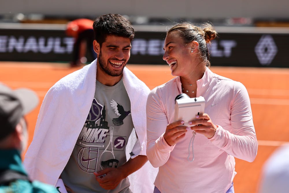 Carlos Alcaraz & Aryna Sabalenka / Roland-Garros 2025