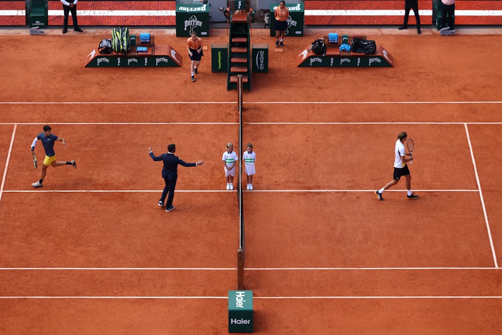 Carlos Alcaraz & Alexander Zverev / Finale, Roland-Garros 2024