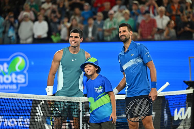 Carlos Alcaraz & Novak Djokovic / Quarts de finale, Open d'Australie 2025 Carlos Alcaraz & Novak Djokovic / Quarts de finale, Open d'Australie 2025