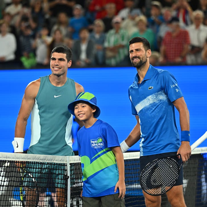 Carlos Alcaraz & Novak Djokovic / Quarts de finale, Open d'Australie 2025 Carlos Alcaraz & Novak Djokovic / Quarts de finale, Open d'Australie 2025