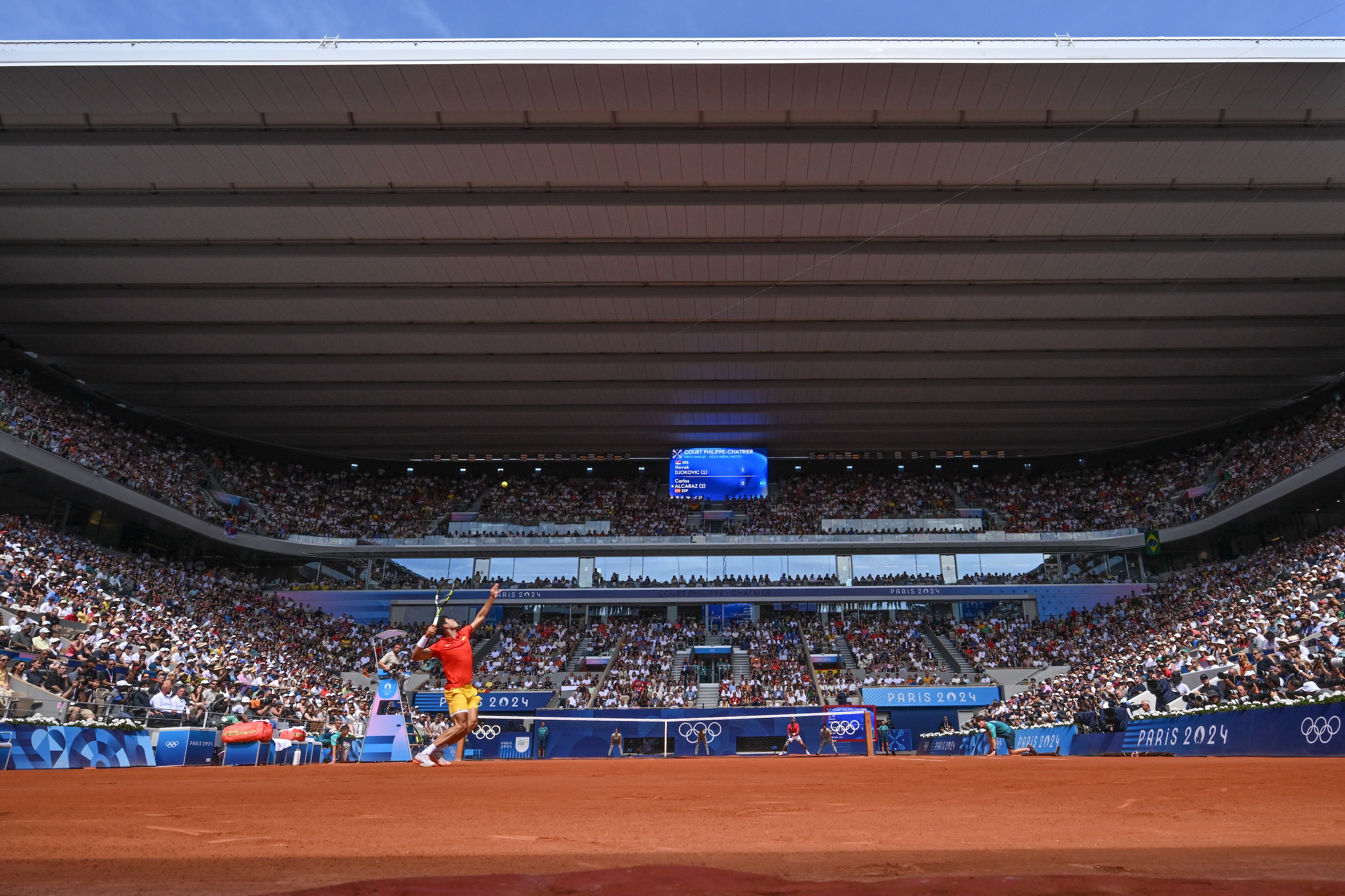Carlos Alcaraz, Novak Djokovic, Jeux Olympiques Paris 2024, Simple Messieurs, Finale