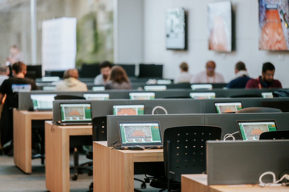 Centre de presse / Roland-Garros 2024