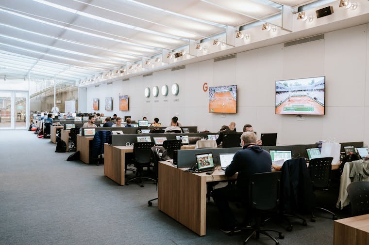 Centre de presse / Roland-Garros 2024 Centre de presse / Roland-Garros 2024