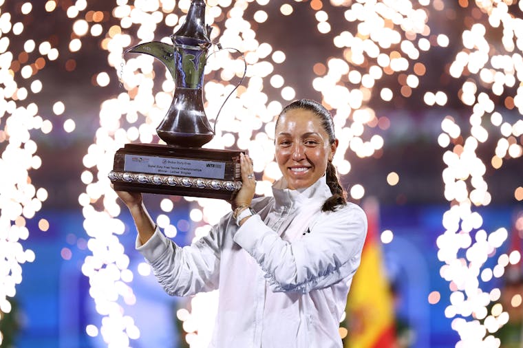 Jessica Pegula / Trophée WTA 1000 Dubaï Jessica Pegula / Trophée WTA 1000 Dubaï