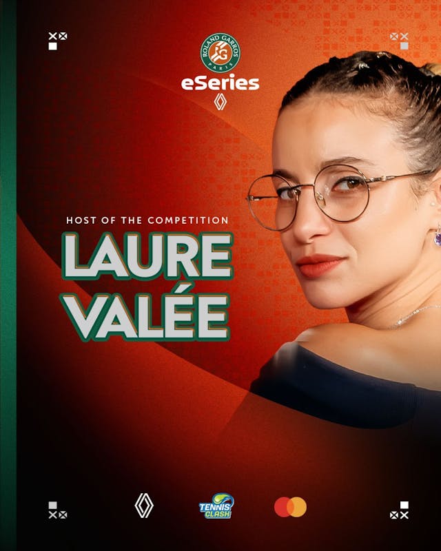 Laure Valée / Roland-Garros eSeries by Renault 2026 Laure Valée / Roland-Garros eSeries by Renault 2026