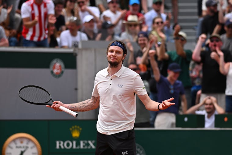 Alexander Bublik / Deuxième tour Roland-Garros 2025 Alexander Bublik / Deuxième tour Roland-Garros 2025