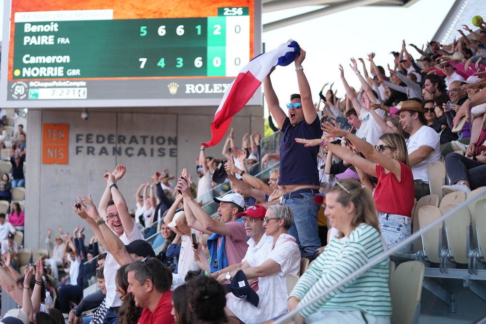 Supporters, Roland-Garros 2023