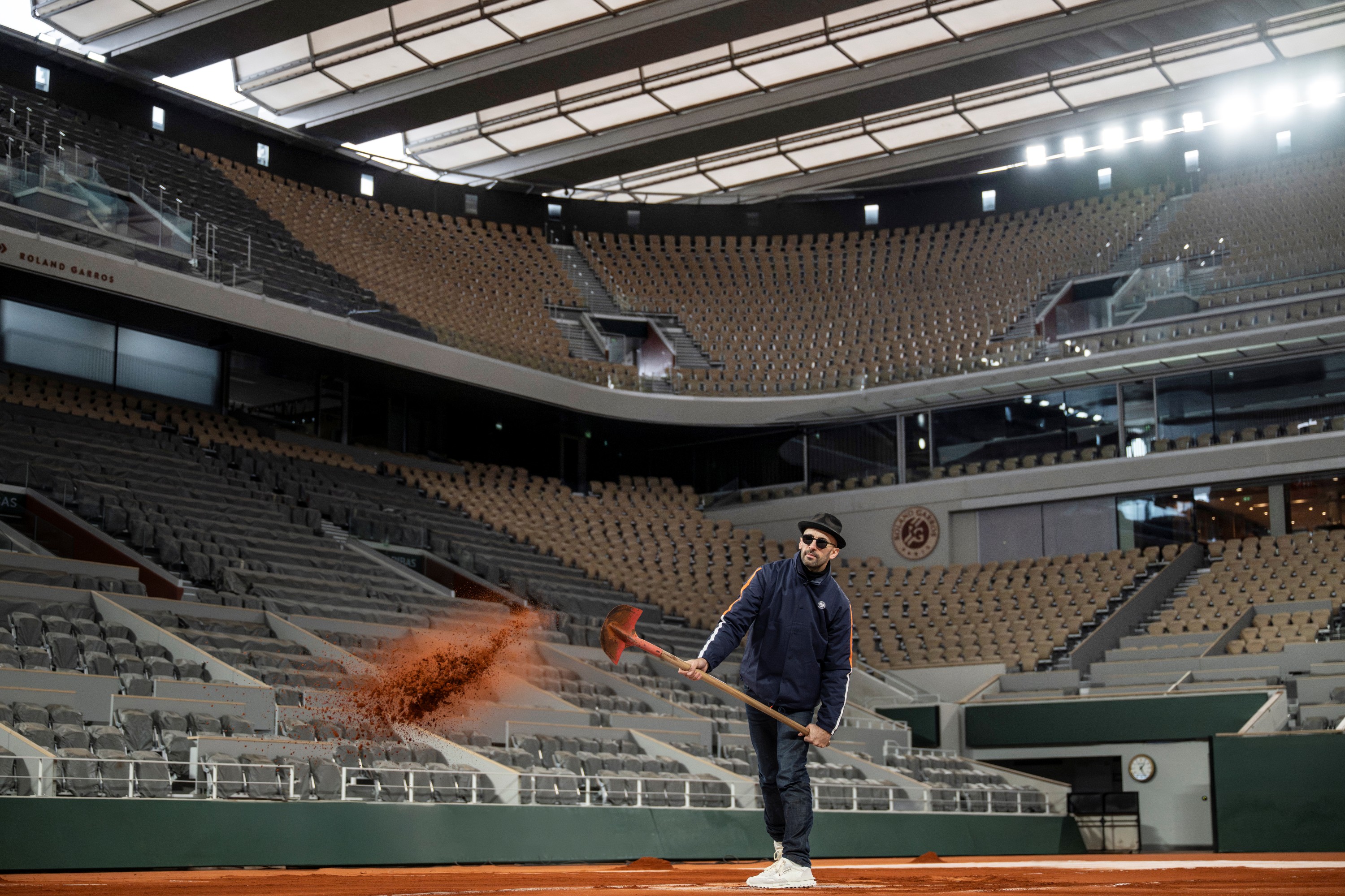 JR / Création affiche officielle Roland-Garros 2026