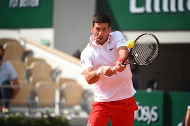 Novak Djokovic / Huitièmes de finale Roland-Garros 2021