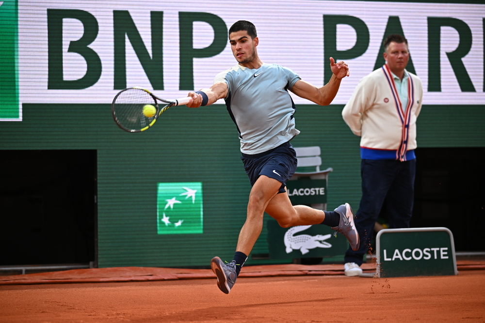Carlos Alcaraz, 1er tour, Roland-Garros 2022
