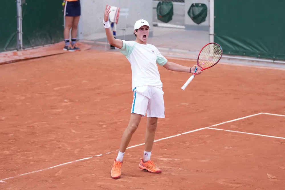 Joao Fonseca / Premier tour simple garçons Roland-Garros 2022