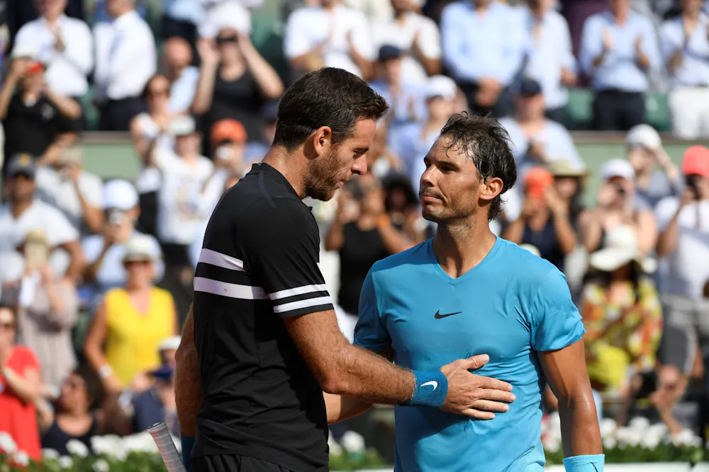 Juan Martin Del Potro & Rafael Nadal / Demi-finales Roland Garros 2018