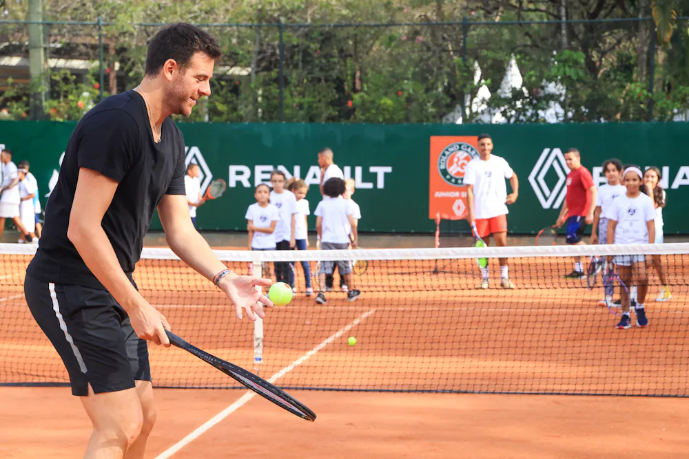 Juan Martin Del Potro / Roland-Garros Junior Series by Renault 2023