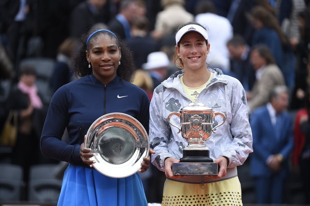 Serena Williams et Garbiñe Muguruza Roland-Garros 2016