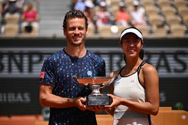 Ena Shibahara et Wesley Koolhof / Victoire double mixte Roland-Garros 2022