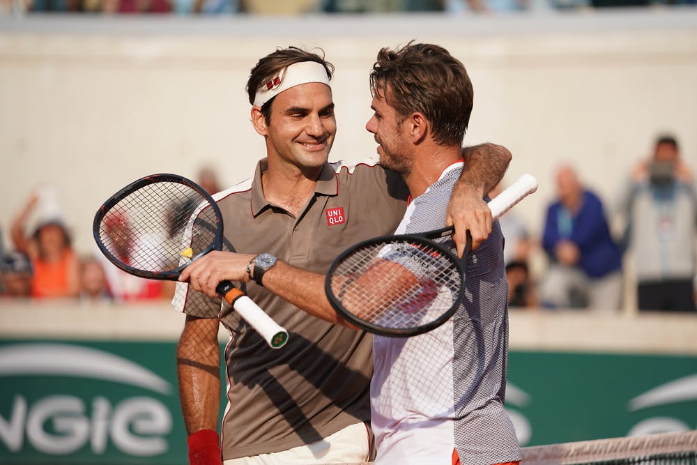 Roger Federer et Stan Wawrinka