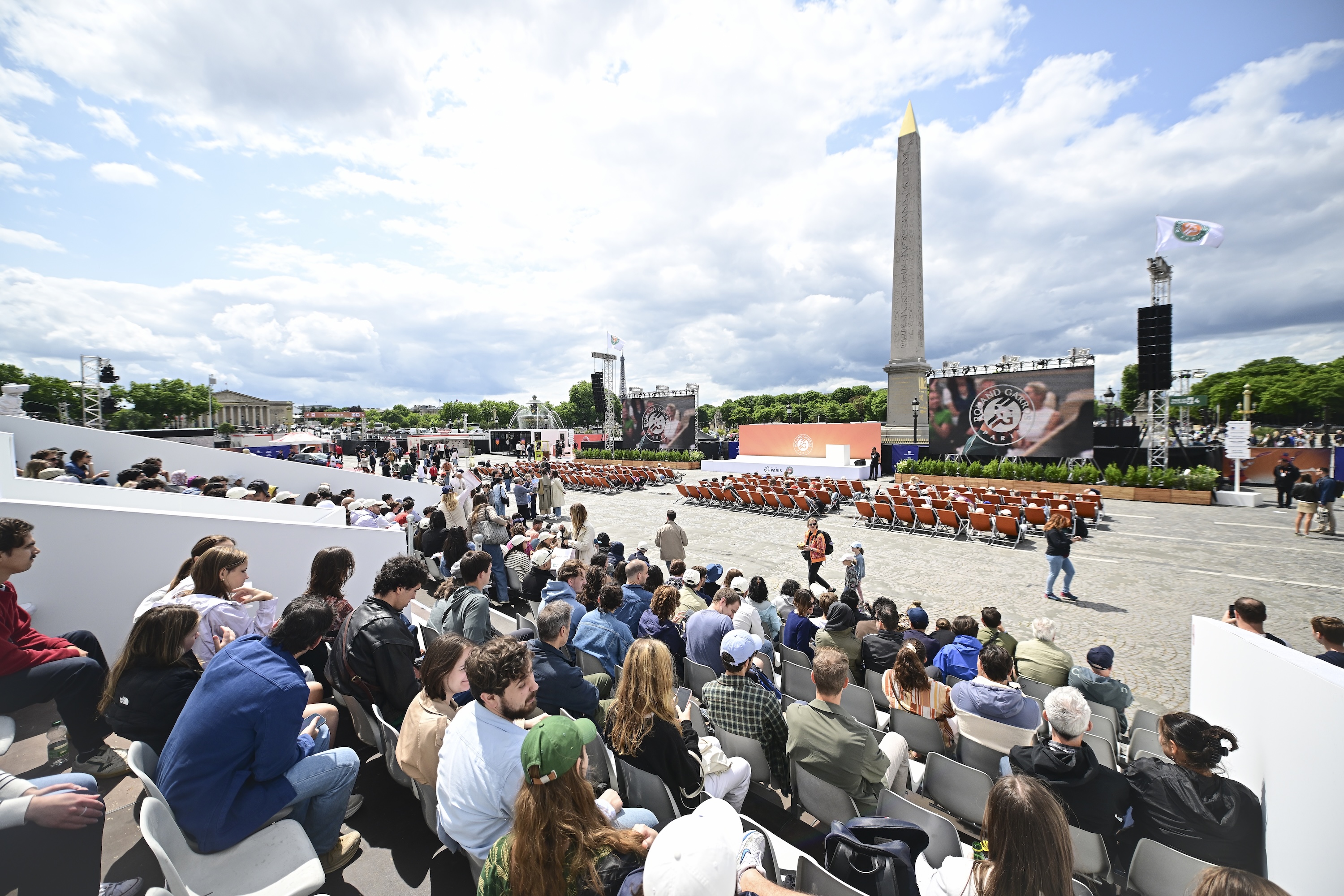 La Tribune Concorde, Roland-Garros 2025