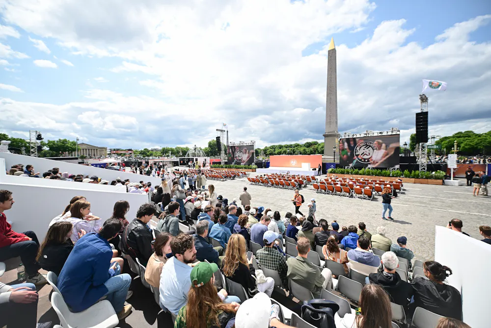 La Tribune Concorde, Roland-Garros 2025