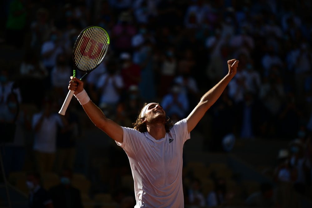 Stefanos Tsitsipas, Roland Garros 2021, semi-final