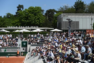 Ambiance spectateurs qualifications Roland-Garros 2022