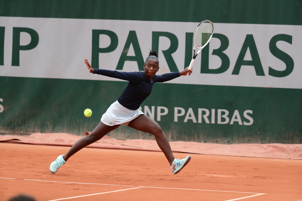 Oceane Babel, Roland Garros 2020, juniors second round