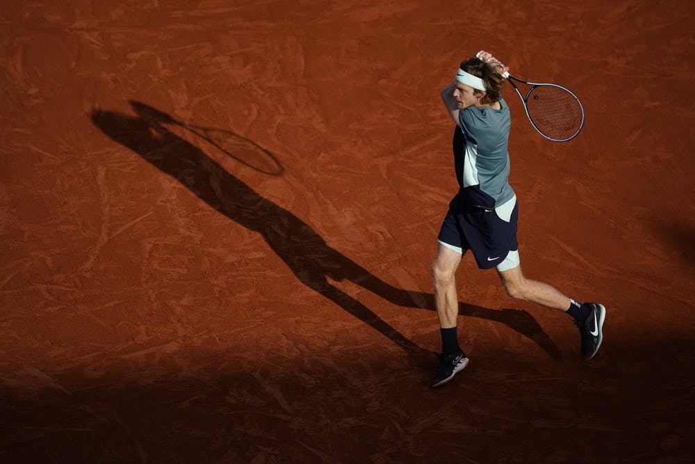 Andrey Rublev, huitièmes de finale, Roland-Garros 2022