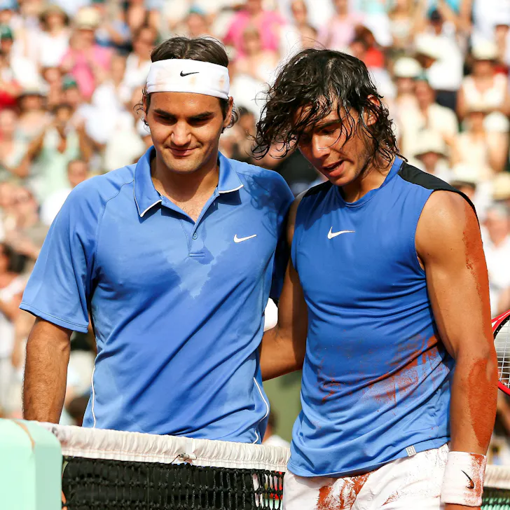 Rafael Nadal & Roger Federer / Finale Roland-Garros 2006 Rafael Nadal & Roger Federer / Finale Roland-Garros 2006