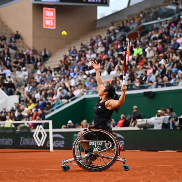 Yui Kamiji / Finale tennis-fauteuil simple dames Roland-Garros 2025 Yui Kamiji / Finale tennis-fauteuil simple dames Roland-Garros 2025