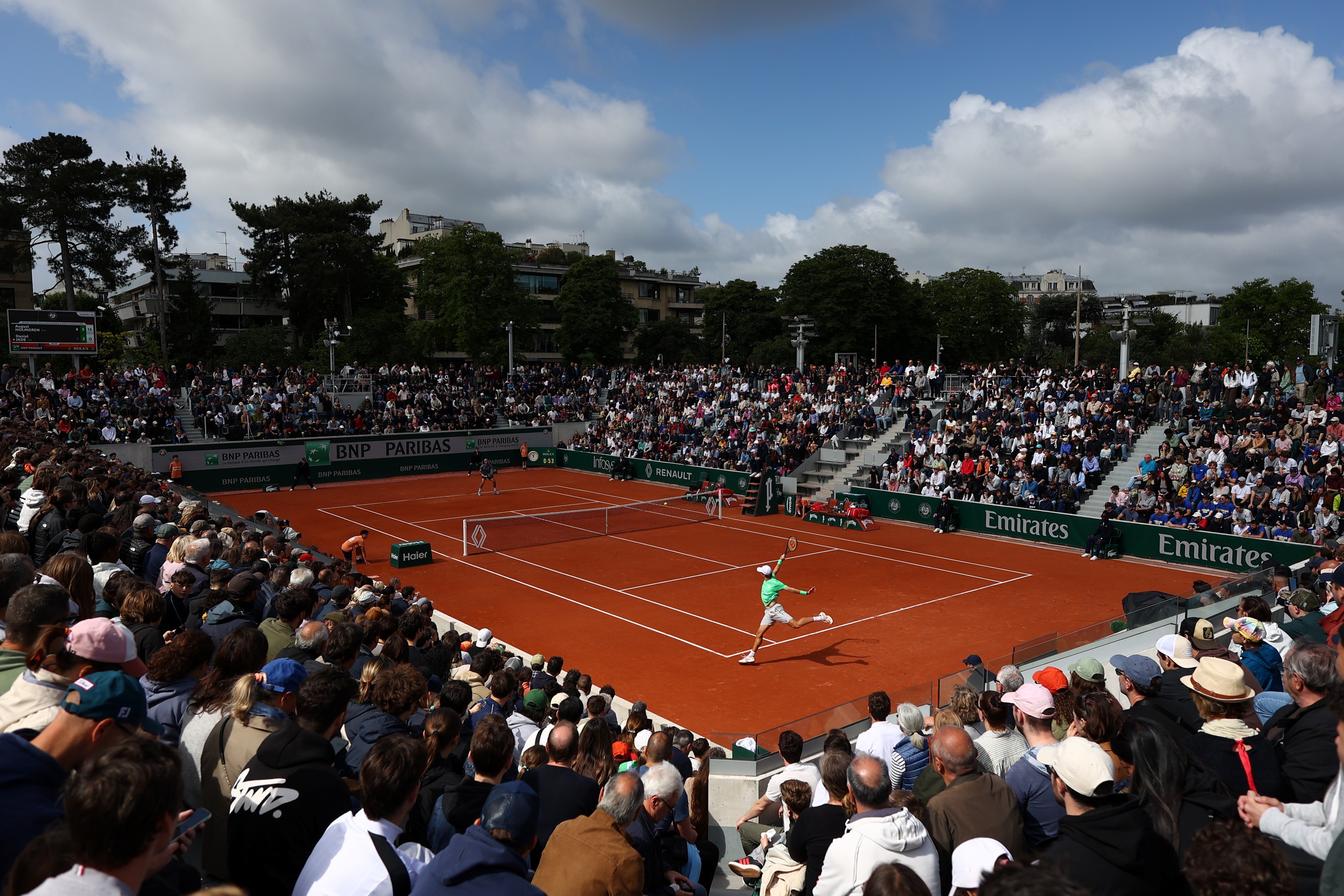 August Holmgren & Daniel Jade / Deuxième tour de qualifications - Roland-Garros 2026