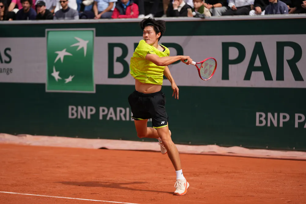 Michael Zheng / Premier tour de qualifications - Roland-Garros 2026 Michael Zheng / Premier tour de qualifications - Roland-Garros 2026
