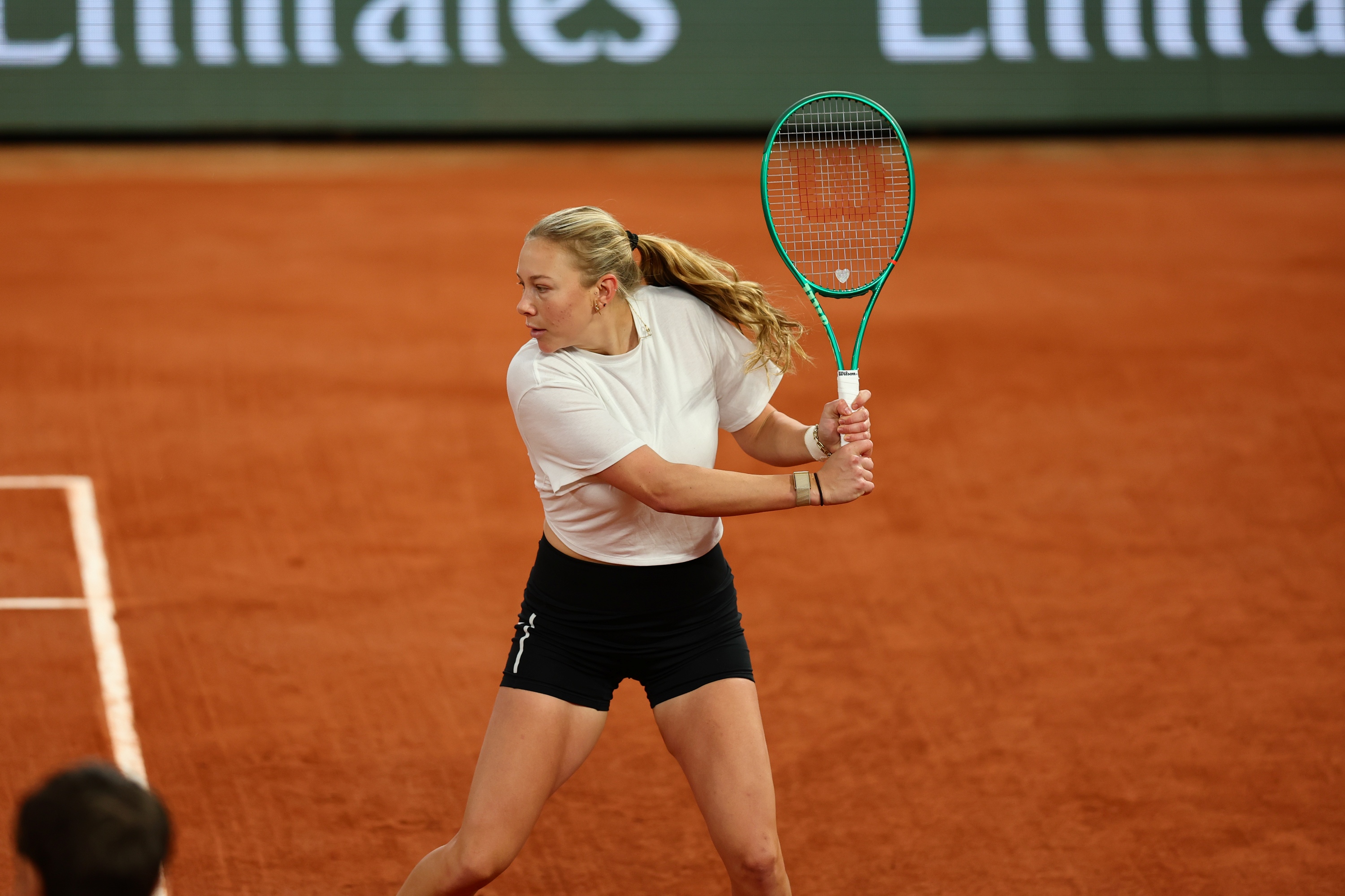 Amanda Anisimova / Troisième jour d'entraînement - Roland-Garros 2026