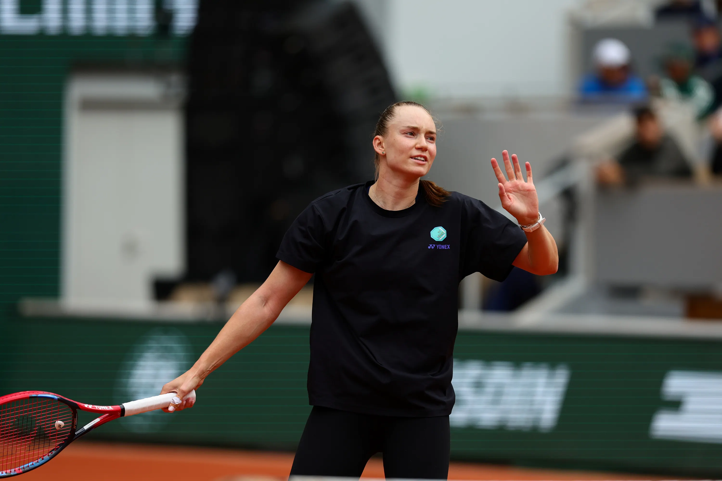 Elena Rybakina / Troisième jour d'entraînement - Roland-Garros 2026