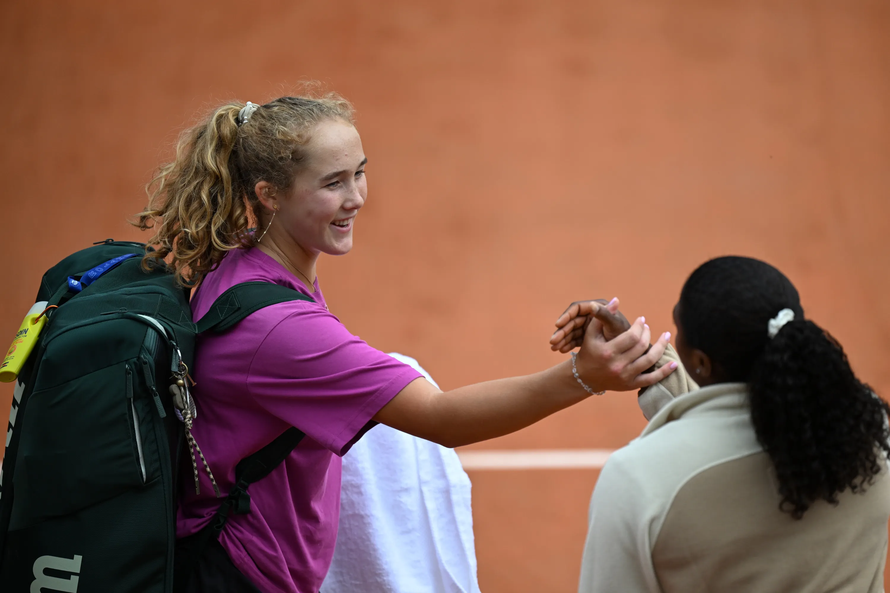 Mirra Andreeva & Hailey Baptiste / Troisième jour d'entraînement - Roland-Garros 2026