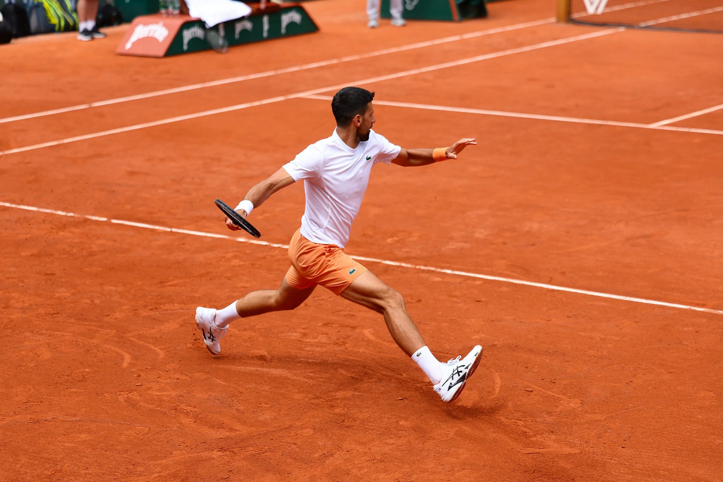 Novak Djokovic / Troisième jour d'entraînement - Roland-Garros 2026 Novak Djokovic / Troisième jour d'entraînement - Roland-Garros 2026