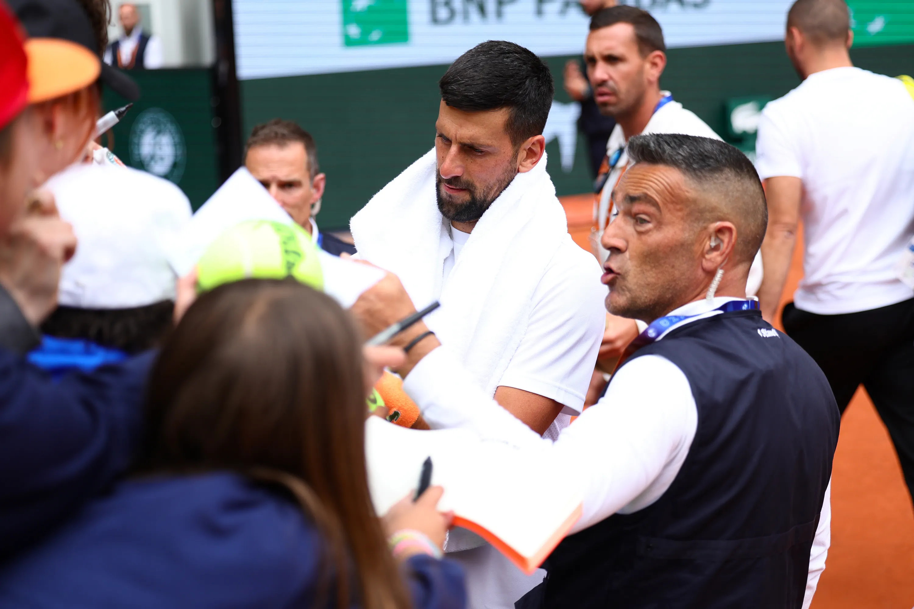 Novak Djokovic / Troisième jour d'entraînement - Roland-Garros 2026