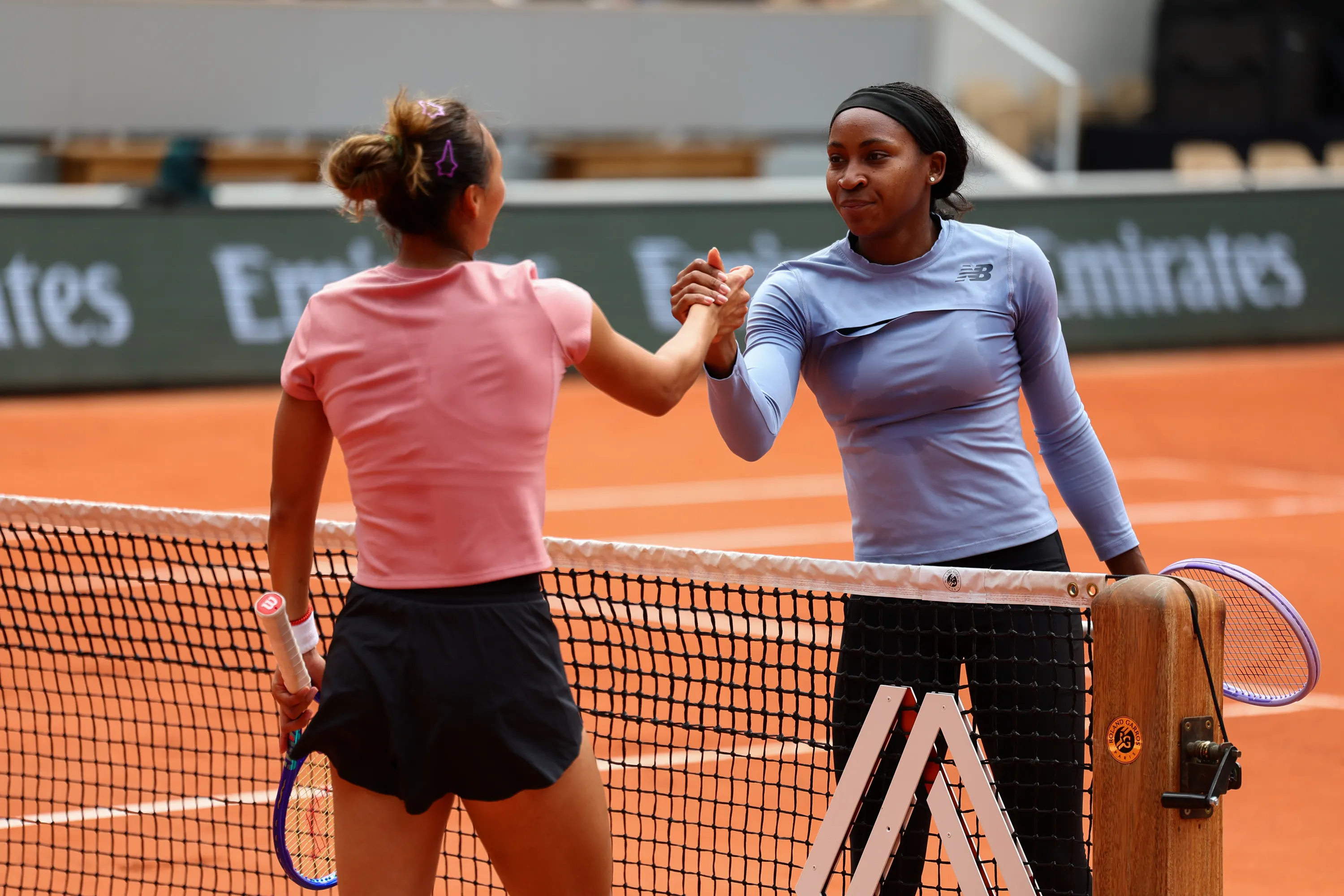 Coco Gauff & Qinwen Zheng / Troisième jour d'entraînement - Roland-Garros 2026