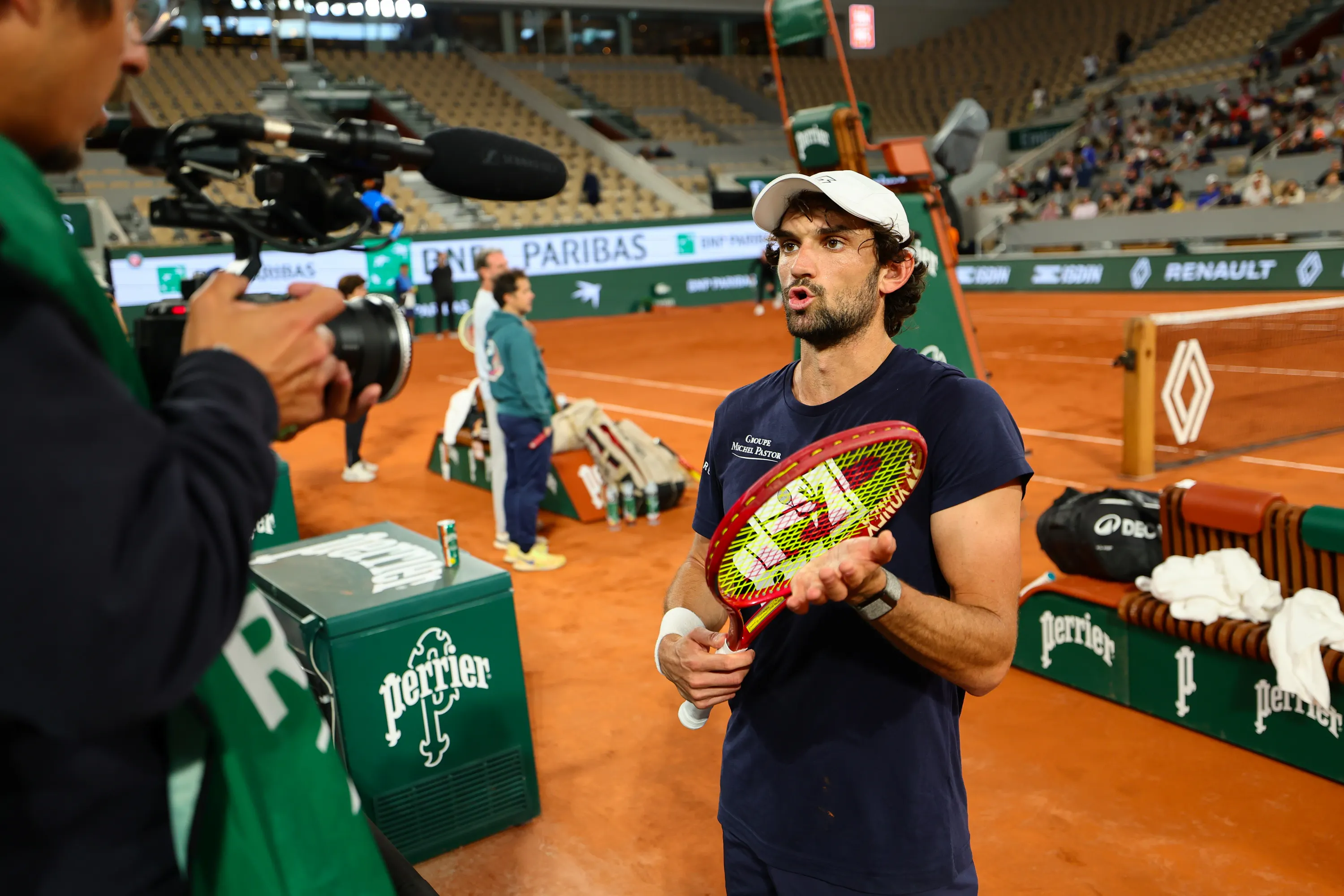 Valentin Vacherot / Troisième jour d'entraînement - Roland-Garros 2026