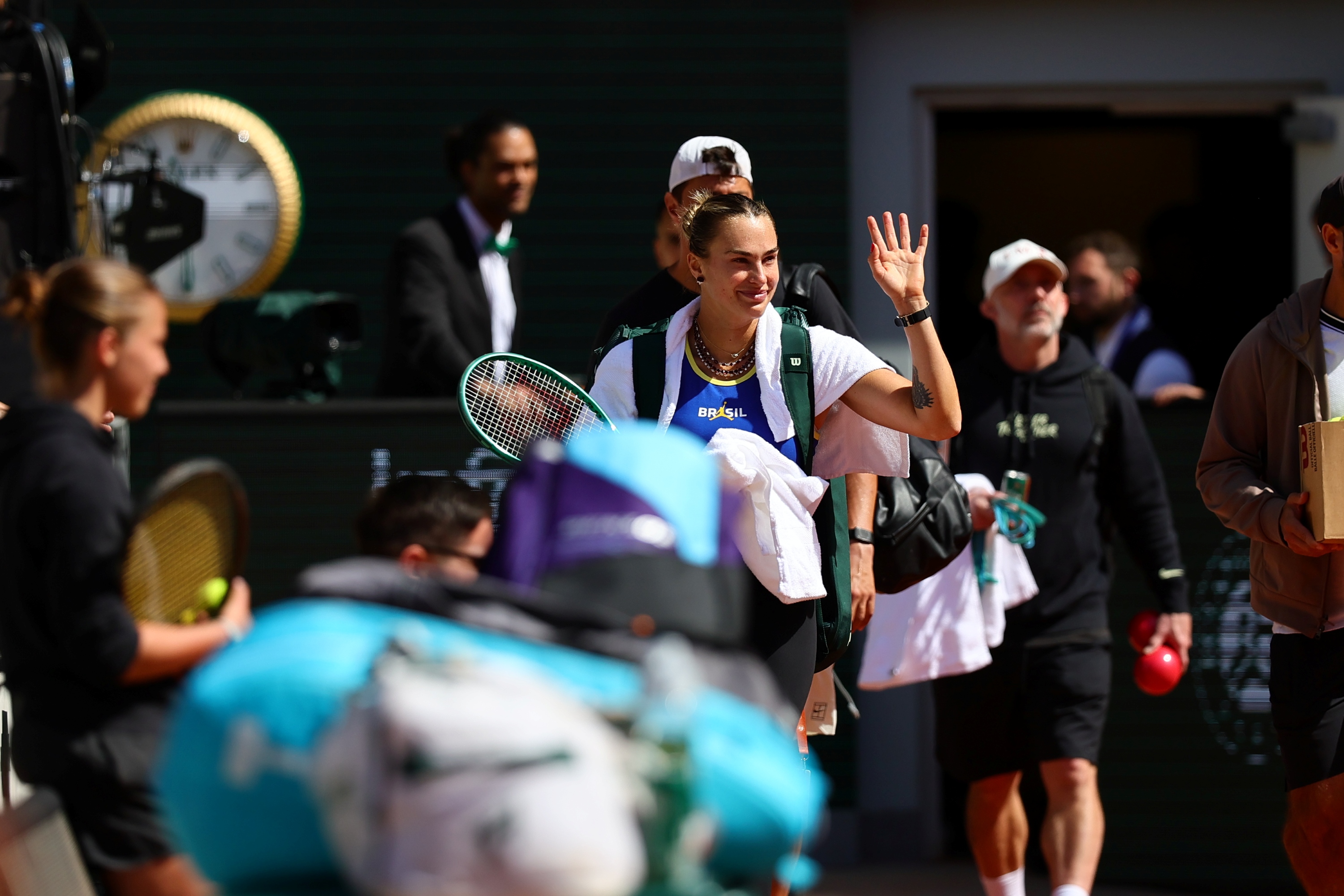 Aryna Sabalenka / Quatrième jour d'entraînement - Roland-Garros 2026 