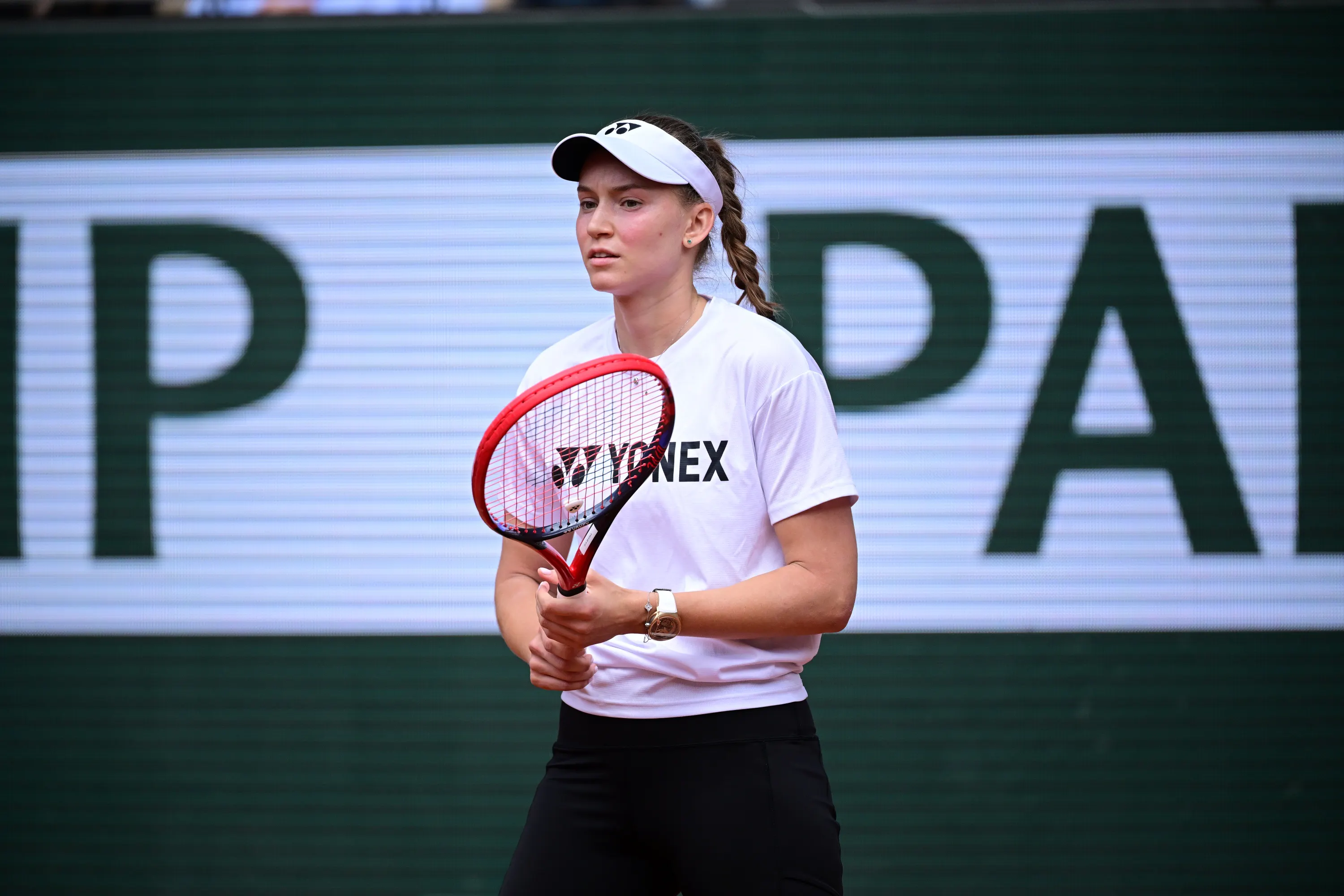 Elena Rybakina / Quatrième jour d'entraînement - Roland-Garros 2026