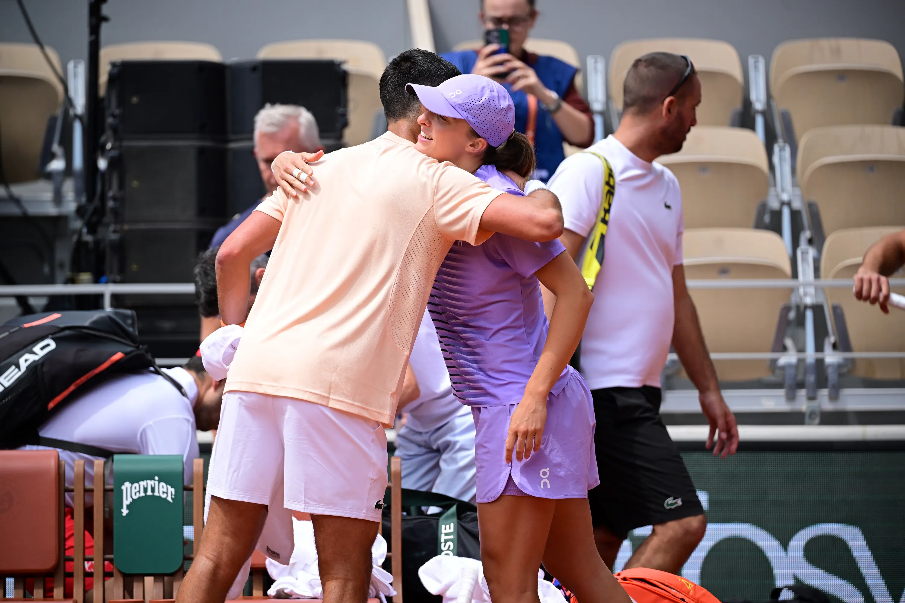 Novak Djokovic & Iga Swiatek / Quatrième jour d'entraînement - Roland-Garros 2026