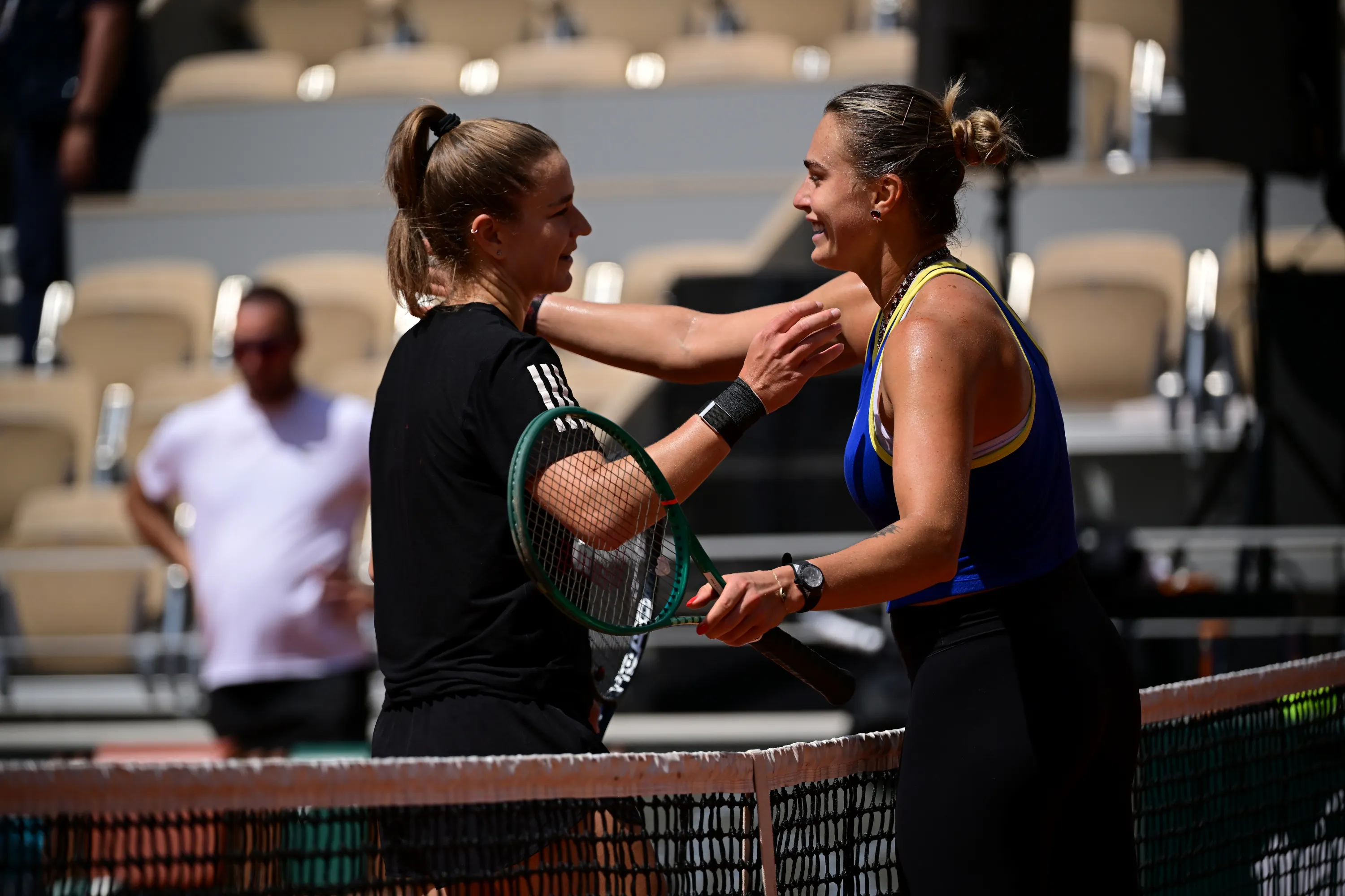 Karolina Muchova & Aryna Sabalenka / Quatrième jour d'entraînement - Roland-Garros 2026