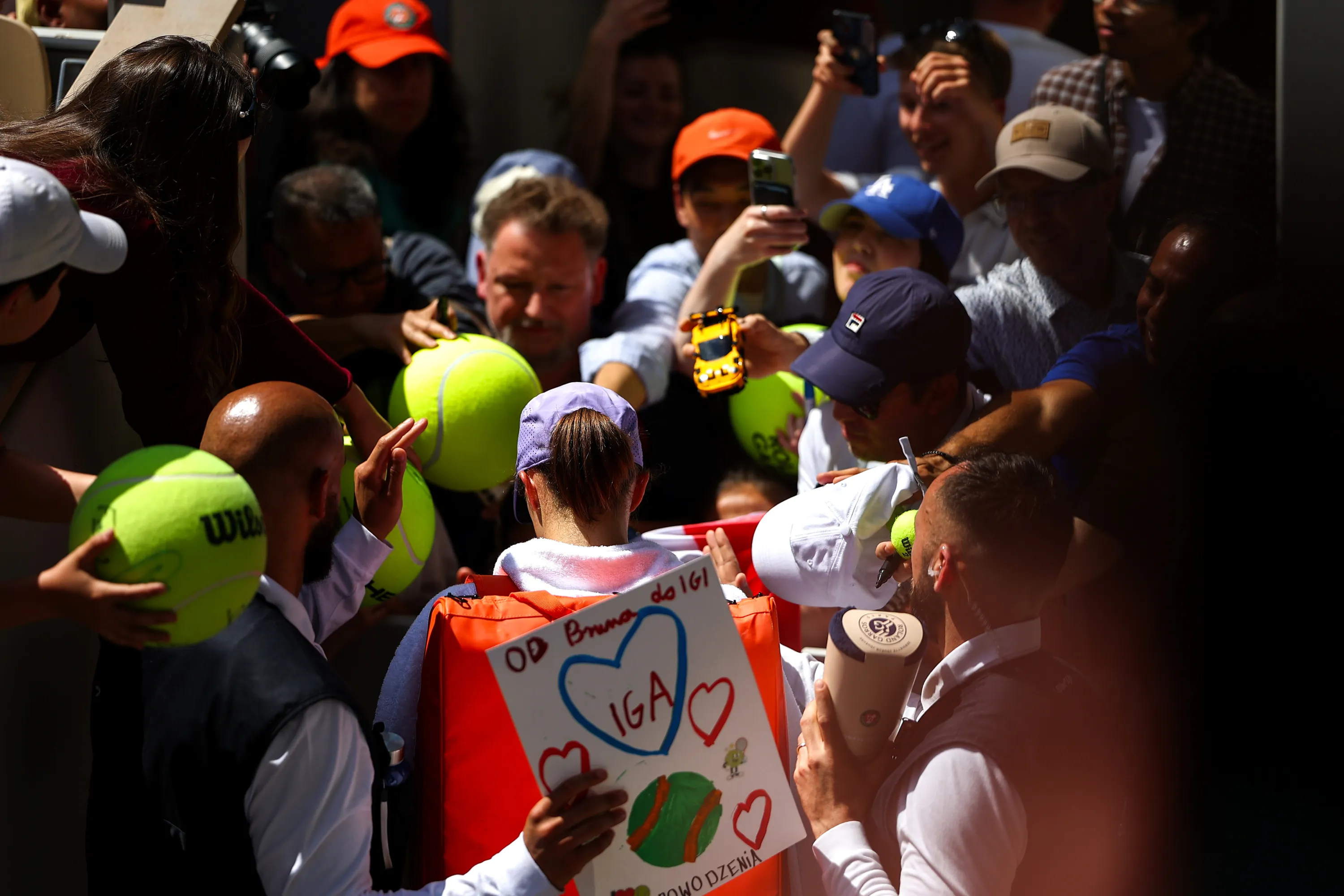 Iga Swiatek / Quatrième jour d'entraînement - Roland-Garros 2026