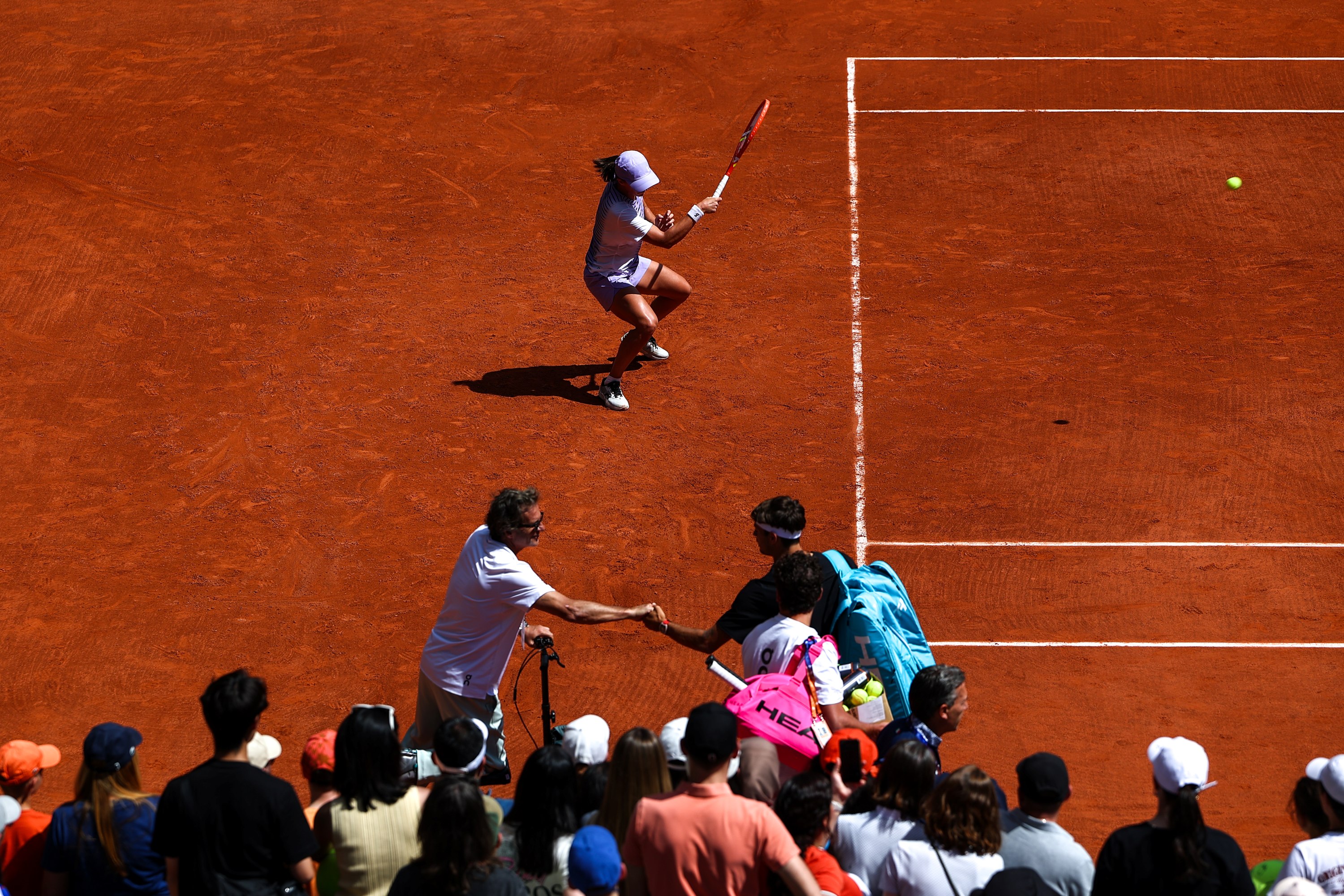Iga Swiatek / Quatrième jour d'entraînement - Roland-Garros 2026
