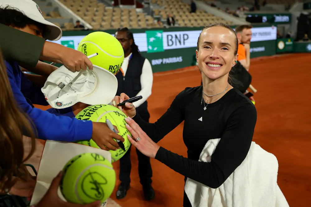 Elina Svitolina / Quatrième jour d'entraînement - Roland-Garros 2026 Elina Svitolina / Quatrième jour d'entraînement - Roland-Garros 2026