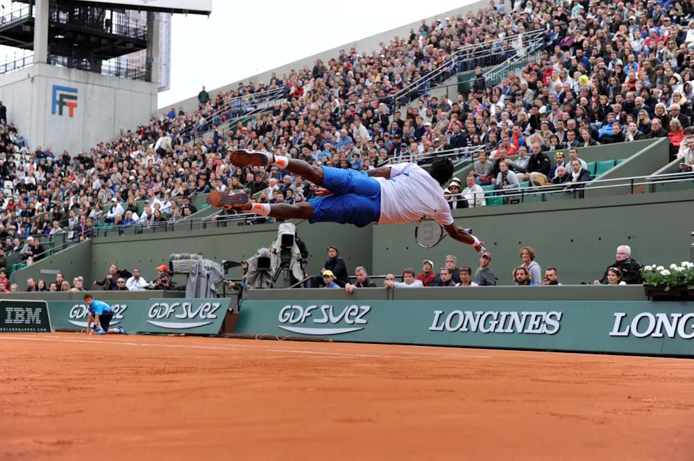 Gaël Monfils / Deuxième tour - Roland-Garros 2014