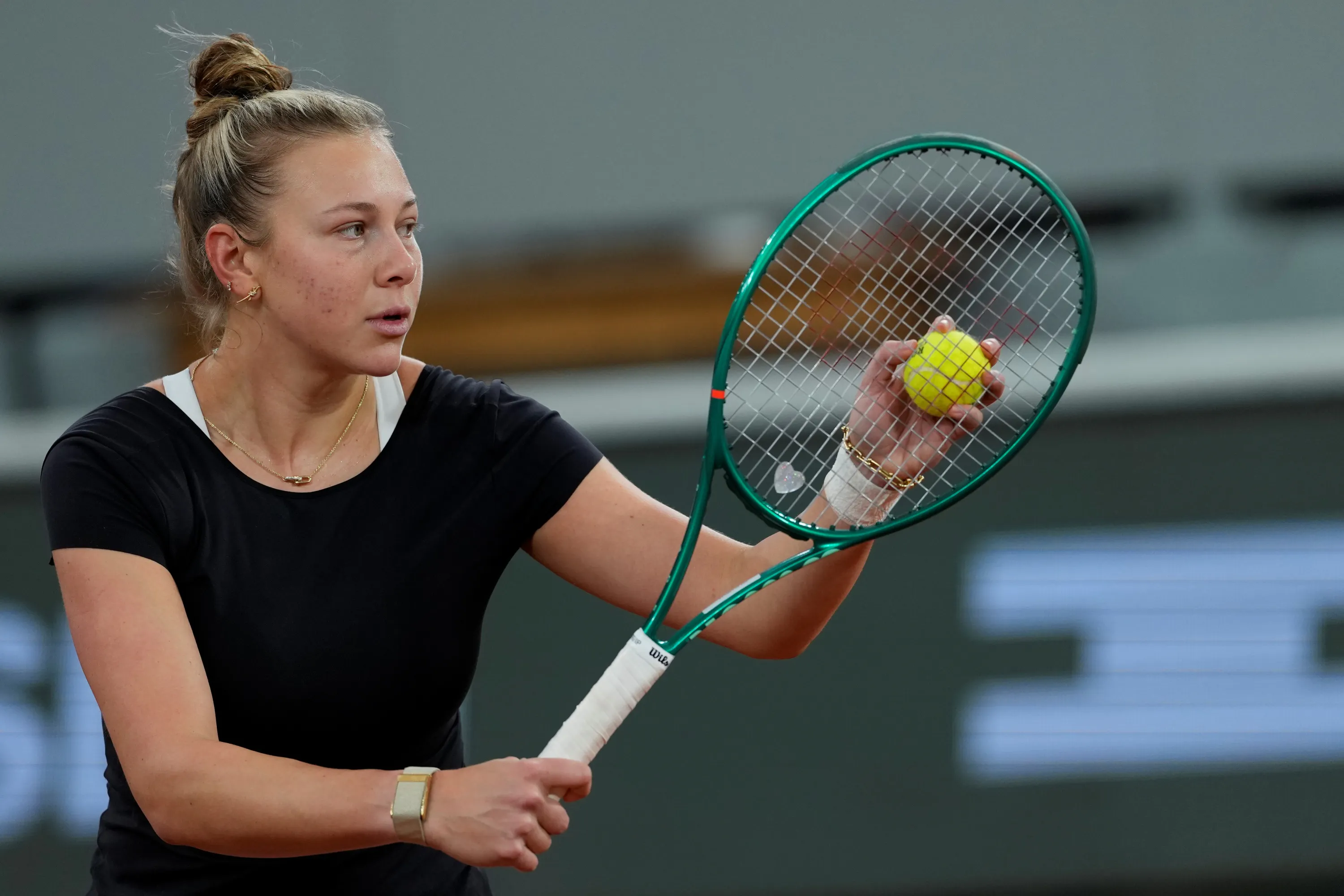 Amanda Anisimova / Premier jour d'entraînement - Roland-Garros 2026