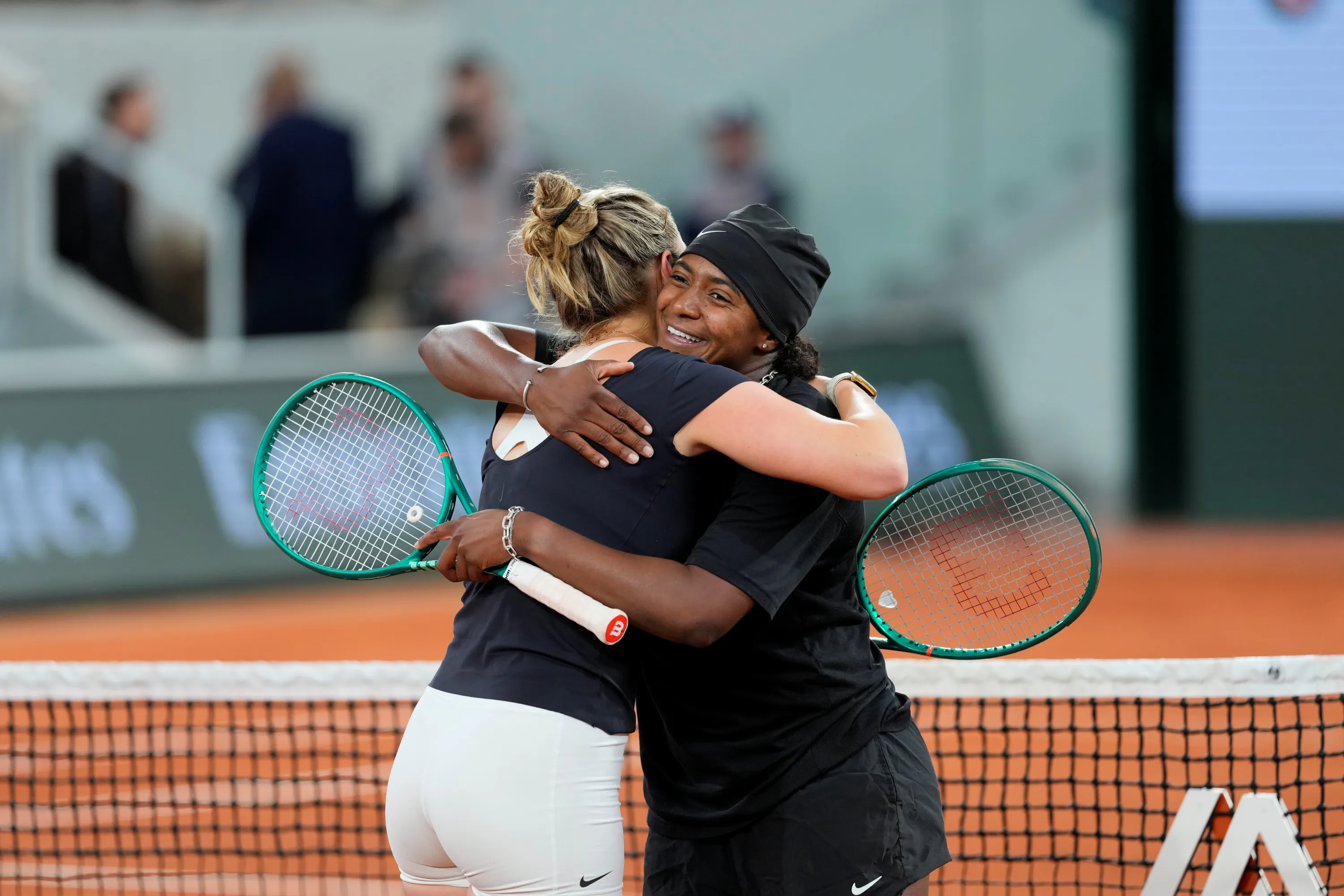 Hailey Baptiste & Amanda Anisimova / Premier jour d'entraînement - Roland-Garros 2026