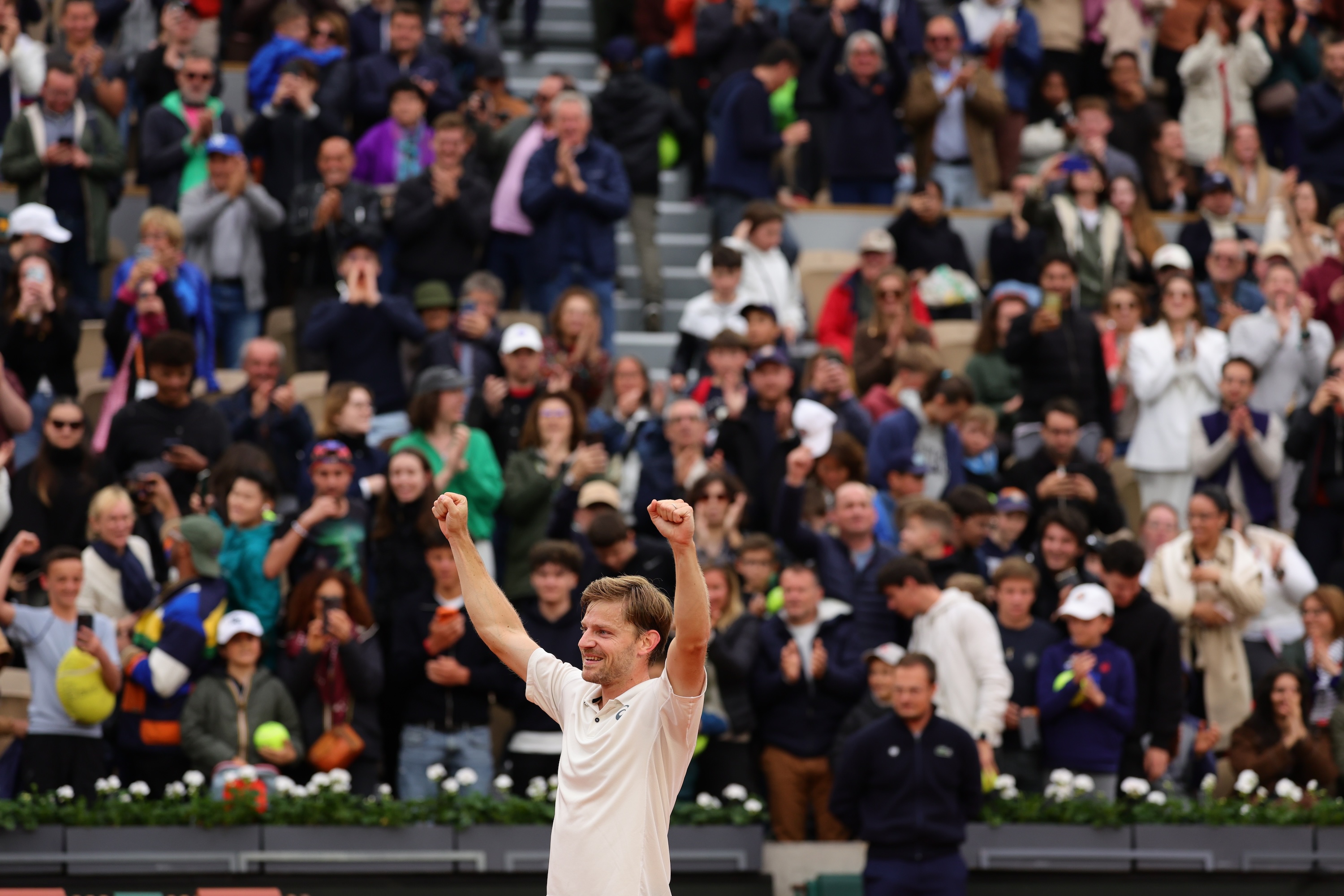 David Goffin / Premier tour - qualifications - Roland-Garros 2026